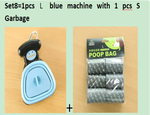 Foldable Hands-Free Dog Pooper Scooper with Waste Bags