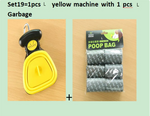 Foldable Hands-Free Dog Pooper Scooper with Waste Bags