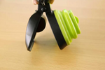 Foldable Hands-Free Dog Pooper Scooper with Waste Bags