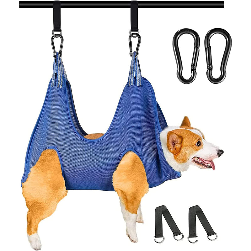 Dog and cat grooming hammock nail trim sling for easy at-home grooming